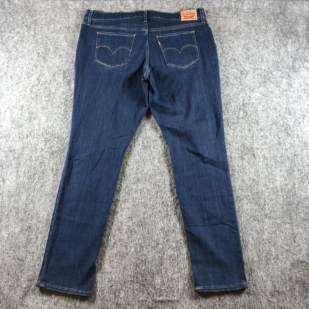 Levis 311 Shaping Skinny Jeans Womens 34 Medium‎ Wash Stretch Denim